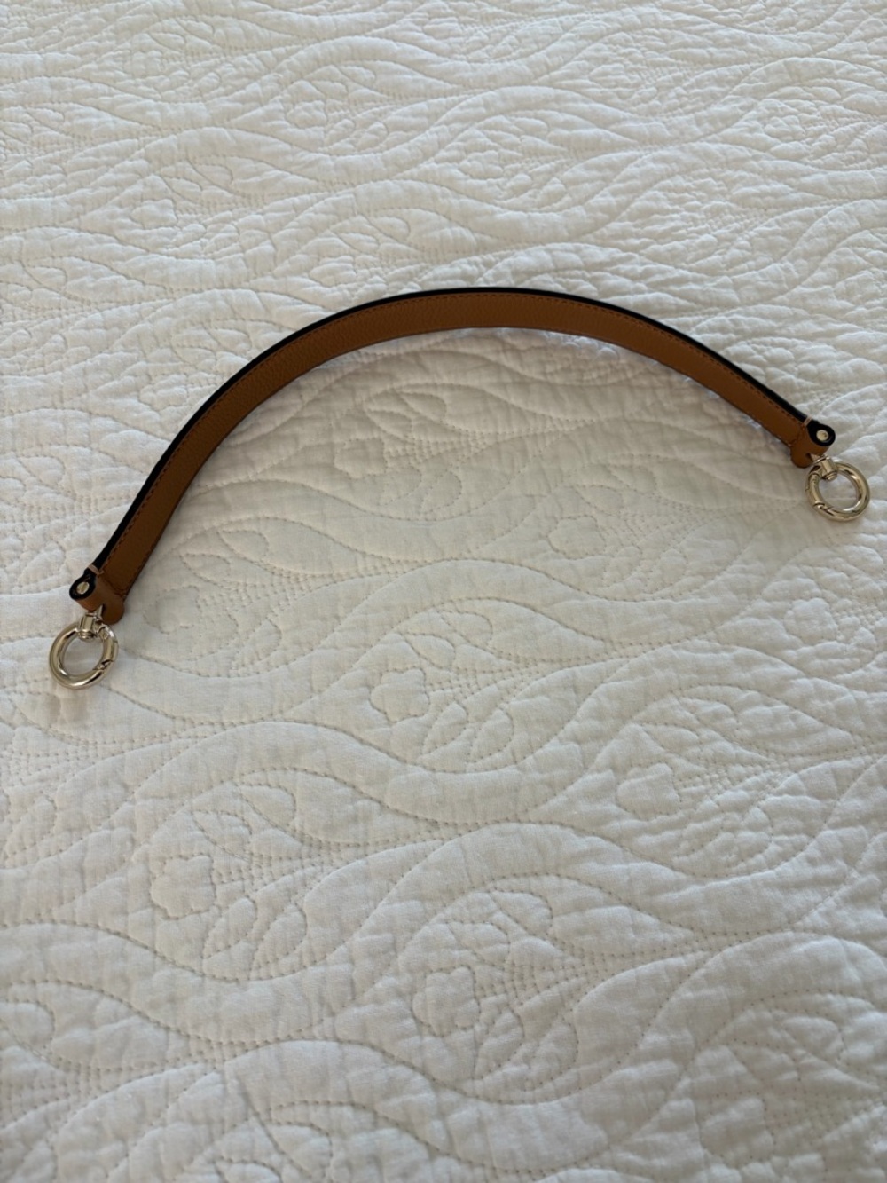 kate spade tan pebbled leather Hudson crossbody - Picture 9 of 11